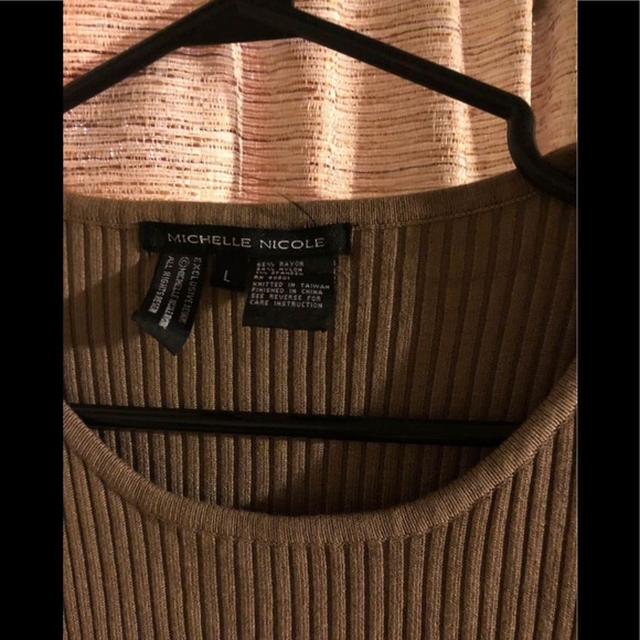 Toffee Ribbed Vest - Picture 2 of 2